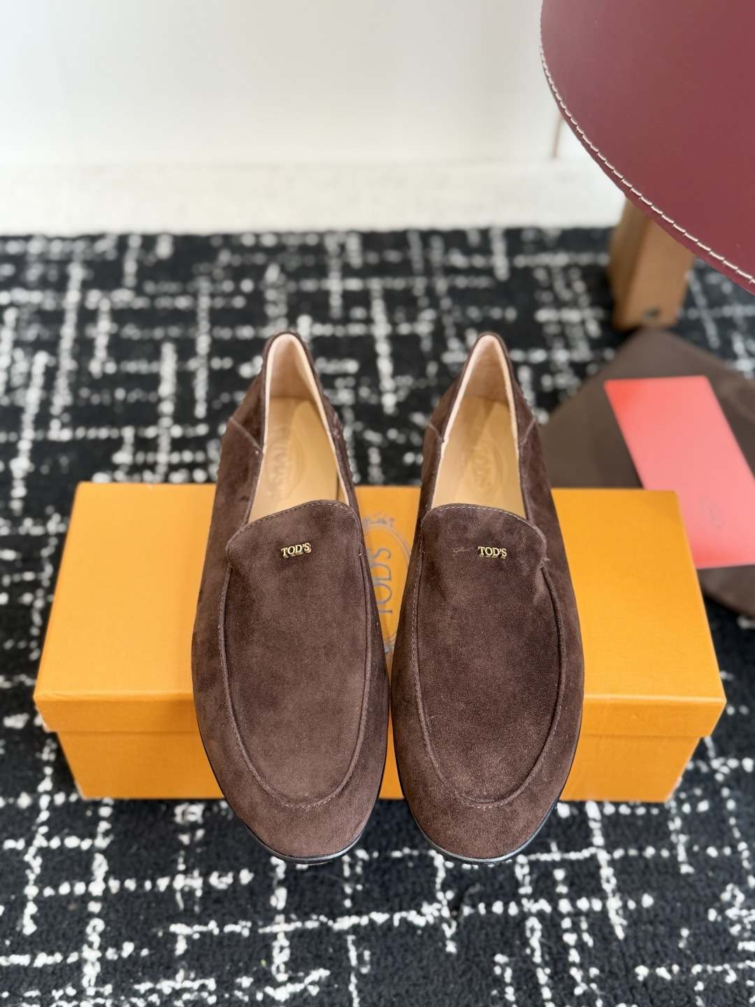 代购级 TOD'S 2026新款羊京乐福鞋✨ 意大利TOD'S经典款，极简百搭平底乐福 利落鞋型，日常通勤都适配，低调高