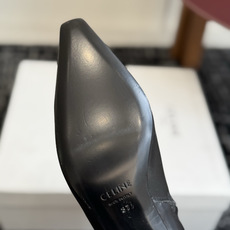 代购级 Celine /塞琳26WF新品凯旋门 复古侧拉链小方头粗跟短靴、经典凯旋门标识点睛、小方头自带复古韵味、侧拉链 代购级 Celine /塞琳26WF新品凯旋门 复古侧拉链小方头粗跟短靴、经典凯旋门标识点睛、小方头自带复古韵味、侧拉链