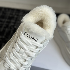 代购级 CELINE思琳赛琳 羊毛 CELINE RUNNER 动鞋鞋舌和鞋后帮饰有CELINE标志运动鞋 鞋后帮和侧面 代购级 CELINE思琳赛琳 羊毛 CELINE RUNNER 动鞋鞋舌和鞋后帮饰有CELINE标志运动鞋 鞋后帮和侧面