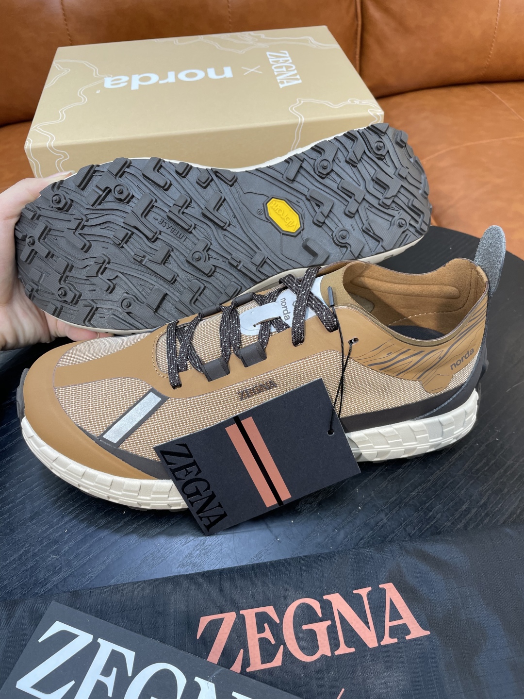 Zegna Triple Stitch Monte Suede Low-Top Sneakers | Hiking-Inspired Design 4 cmp i1740549425763 5964 0 2