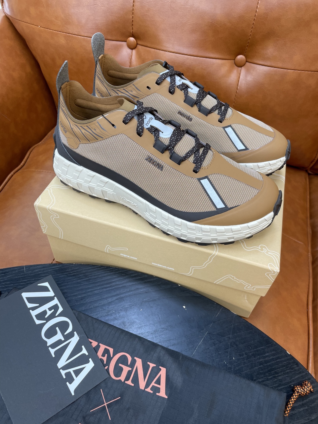 Zegna Triple Stitch Monte Suede Low-Top Sneakers | Hiking-Inspired Design 10 cmp i1740549434935 2837 0 8