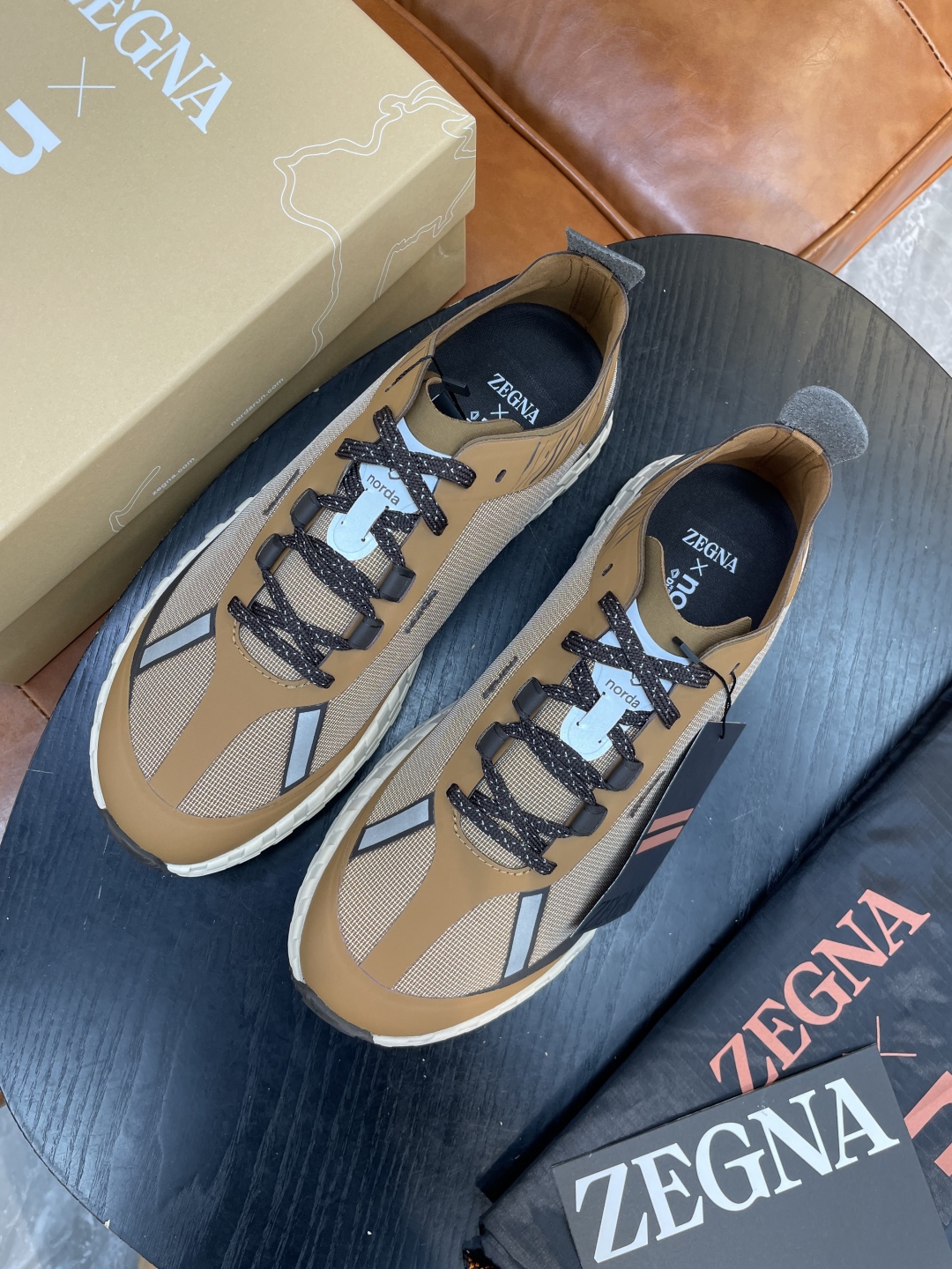 Zegna Triple Stitch Monte Suede Low-Top Sneakers | Hiking-Inspired Design 3 cmp i1740549434957 8237 0 1