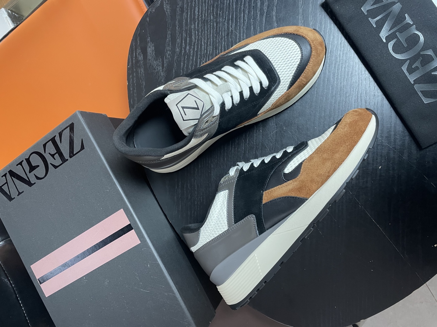 Zegna Men's Luxury Leather Sneakers - Stylish, Comfortable & Durable 9 cmp i1741852028588 8238 0 7