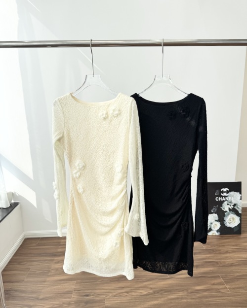 Fabrique x Viktoria Chan Camellia Lace Wool Blend Bodycon Mini Dress 1 Fabrique x Viktoria Chan Camellia Lace Wool Blend Bodycon Mini Dress