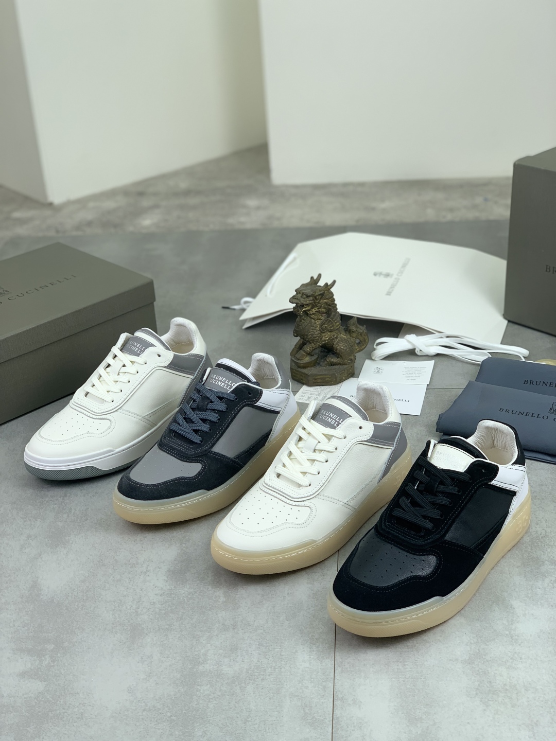 Precio de fábrica P270 Precio real Versión alta BC New Brunello Cucinell* lowtop trainers Precio ofi