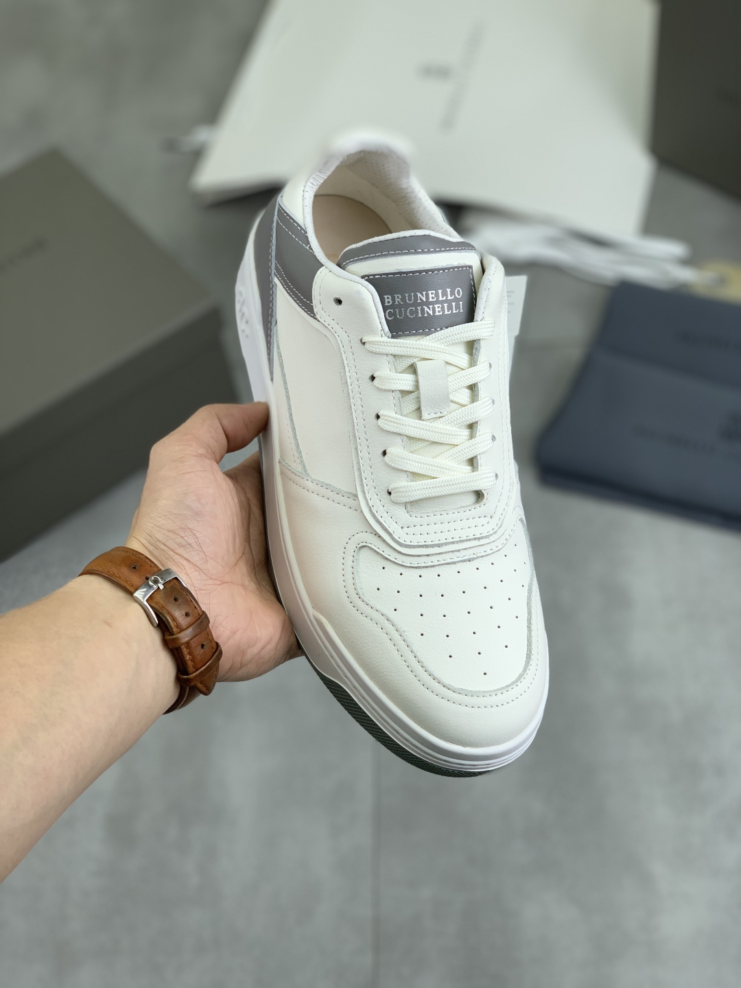 Precio de fábrica P270 Precio real Versión alta BC New Brunello Cucinell* lowtop trainers Precio ofi