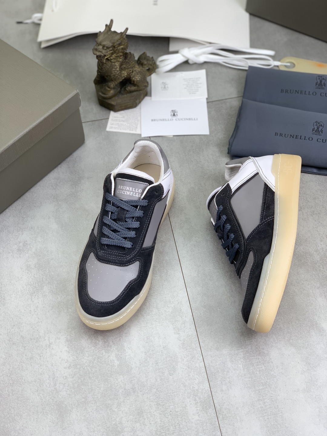 Precio de fábrica P270 Precio real Versión alta BC New Brunello Cucinell* lowtop trainers Precio ofi
