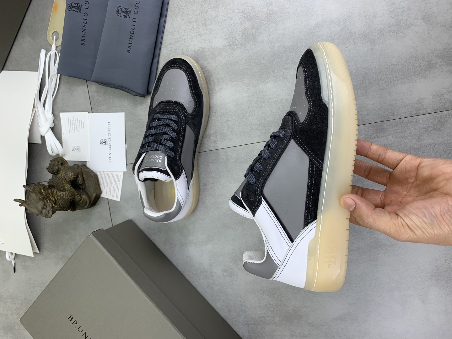 Precio de fábrica P270 Precio real Versión alta BC New Brunello Cucinell* lowtop trainers Precio ofi