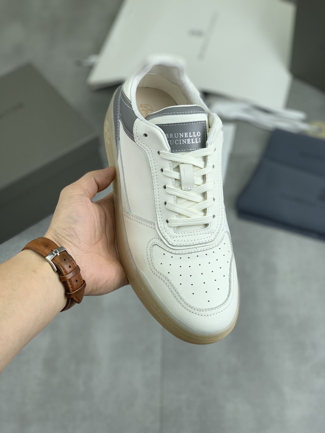 Precio de fábrica P270 Precio real Versión alta BC New Brunello Cucinell* lowtop trainers Precio ofi