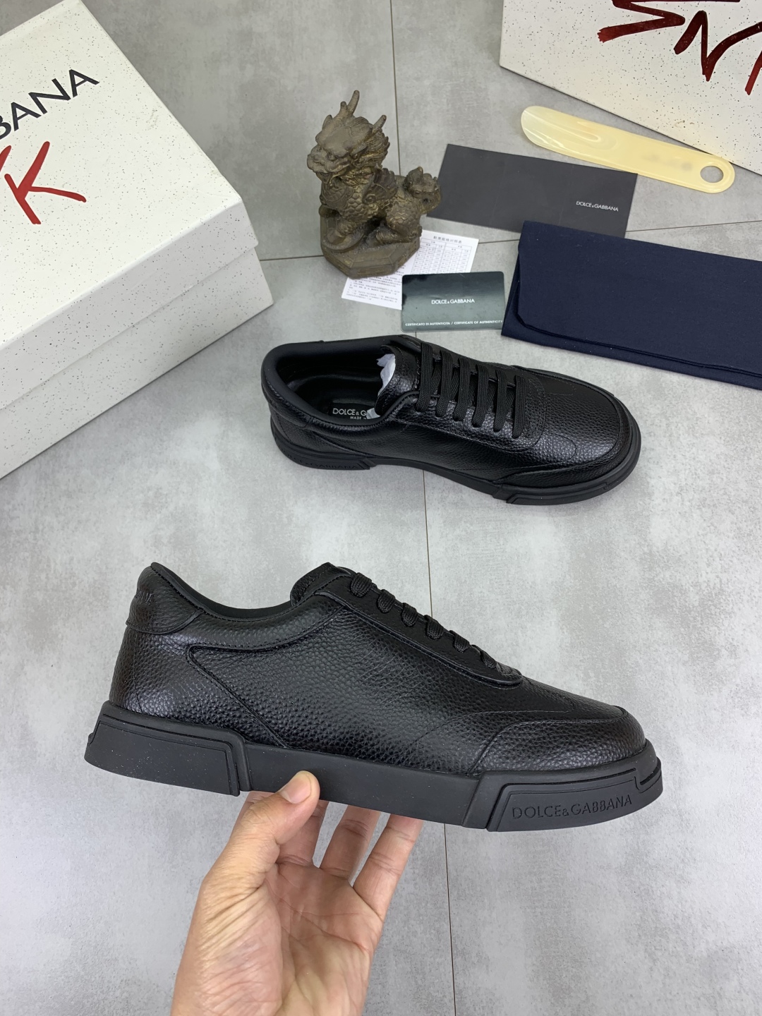 Dolce & Gabbana Leather Sneakers, Brand Detailing, Versatile Style, Sizes 38-44 7 cmp i1741630786694 2356 0 5