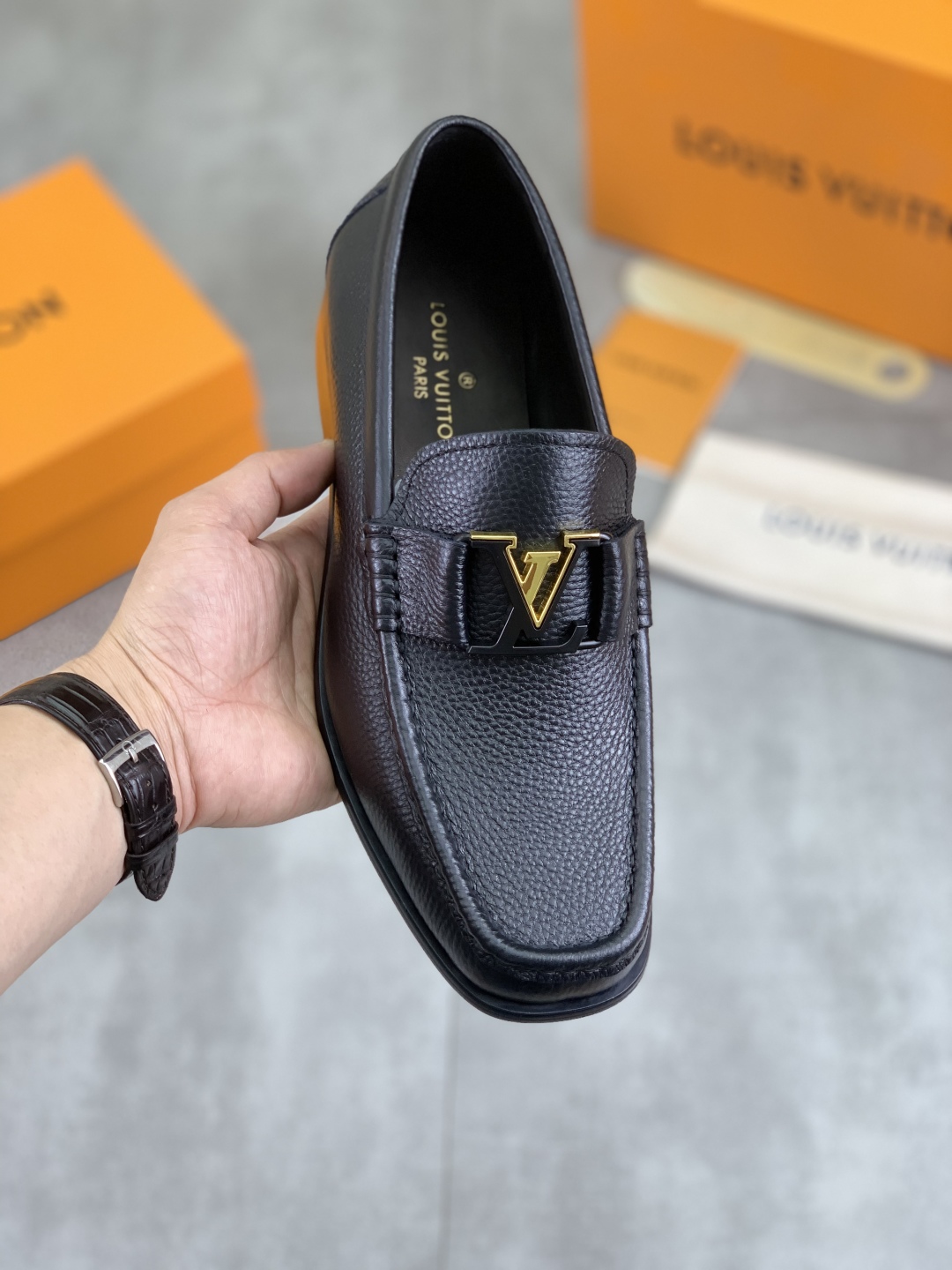 Louis Vuitton Leather Loafers for Men - Classic Style & Premium Quality 2 cmp i1742485987302 4984 0 0