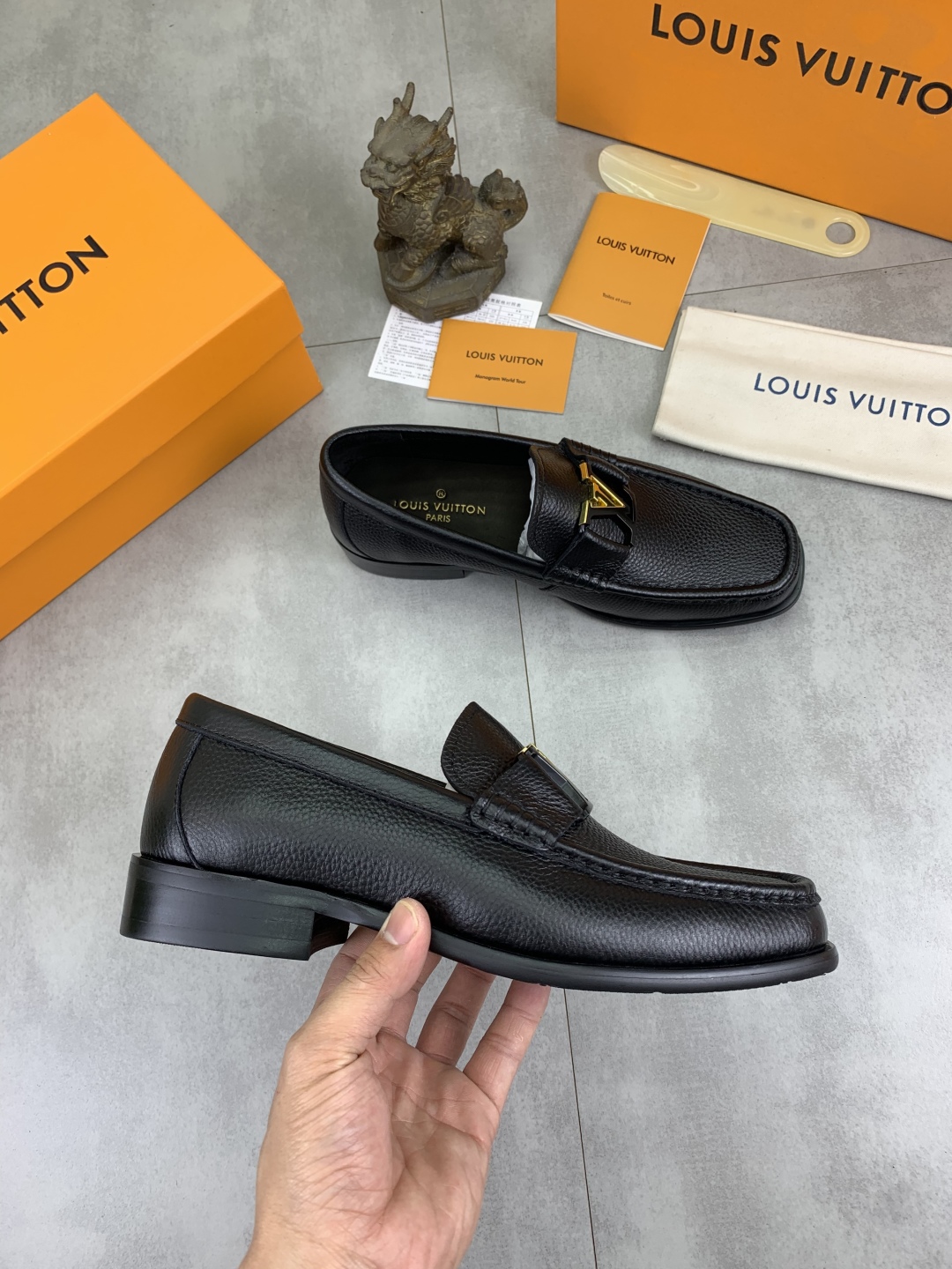 Louis Vuitton Leather Loafers for Men - Classic Style & Premium Quality 7 cmp i1742485990940 1065 0 5