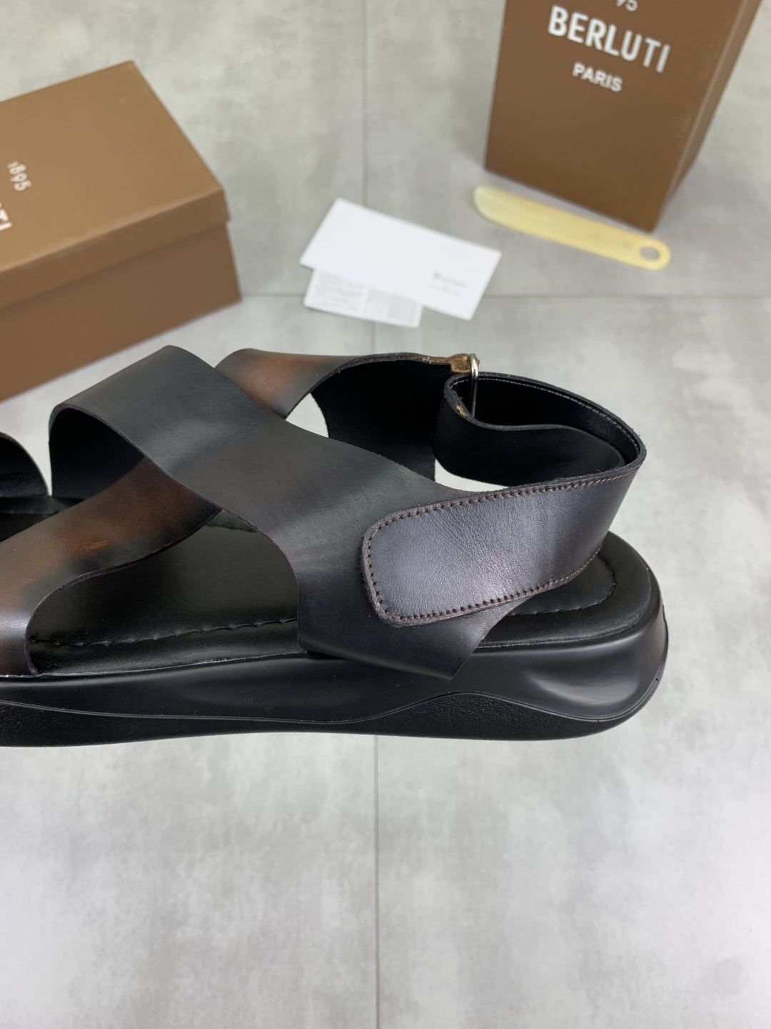 Berluti Men's Leather Sandals - Italian Luxury, Handcrafted Comfort 8 cmp i1742571505578 4740 0 6