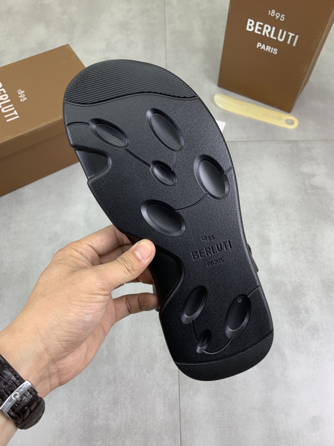 Berluti Men's Leather Sandals - Italian Luxury, Handcrafted Comfort 10 cmp i1742571505637 7293 0 8