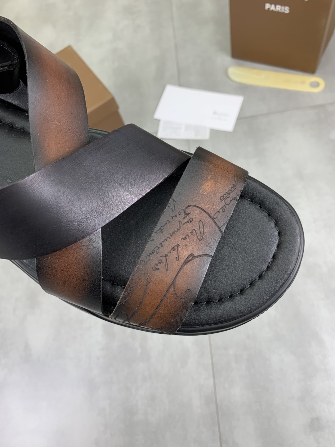 Berluti Men's Leather Sandals - Italian Luxury, Handcrafted Comfort 6 cmp i1742571505729 9159 0 4