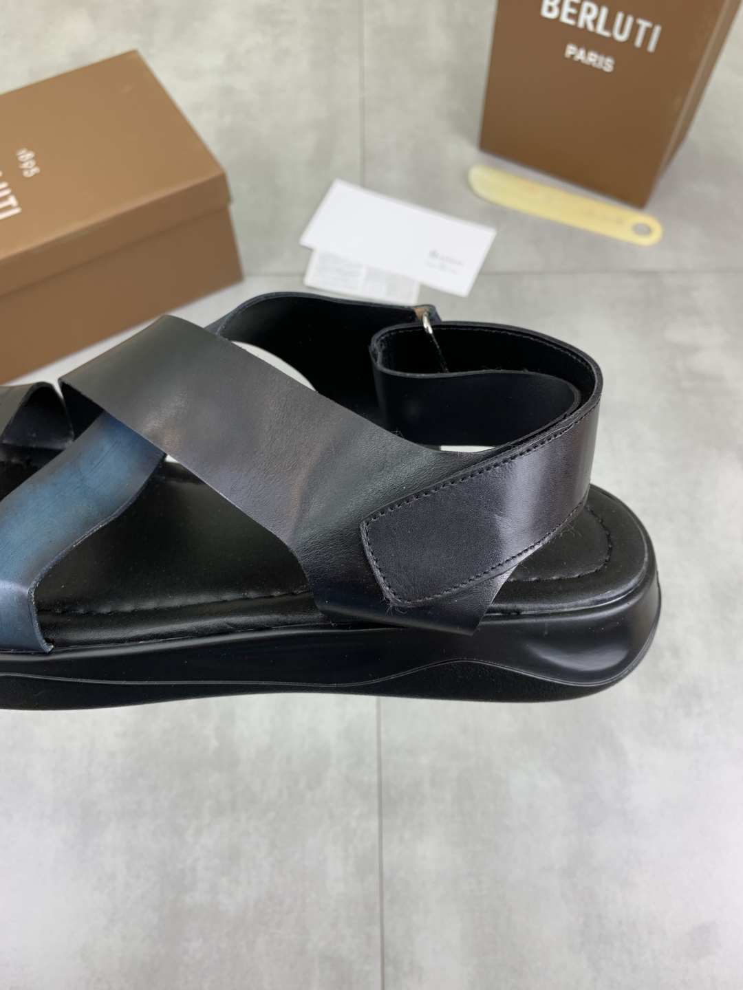 Berluti Italian Luxury Men's Leather Sandals, Handmade, Sizes 40-44 8 cmp i1742571524464 433 0 6