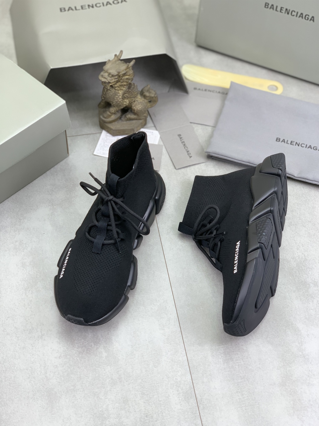 Balenciaga Speed 2.0 Black Knit Sock Sneakers - Enhanced Comfort & Style 4 cmp i1742572693193 2735 0 2