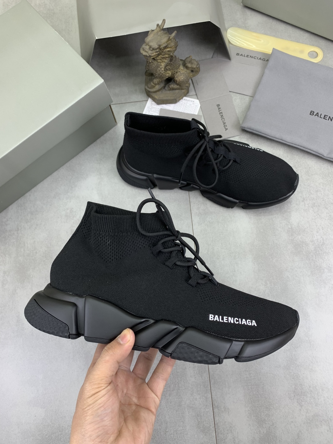 Balenciaga Speed 2.0 Black Knit Sock Sneakers - Enhanced Comfort & Style 7 cmp i1742572698381 8458 0 5