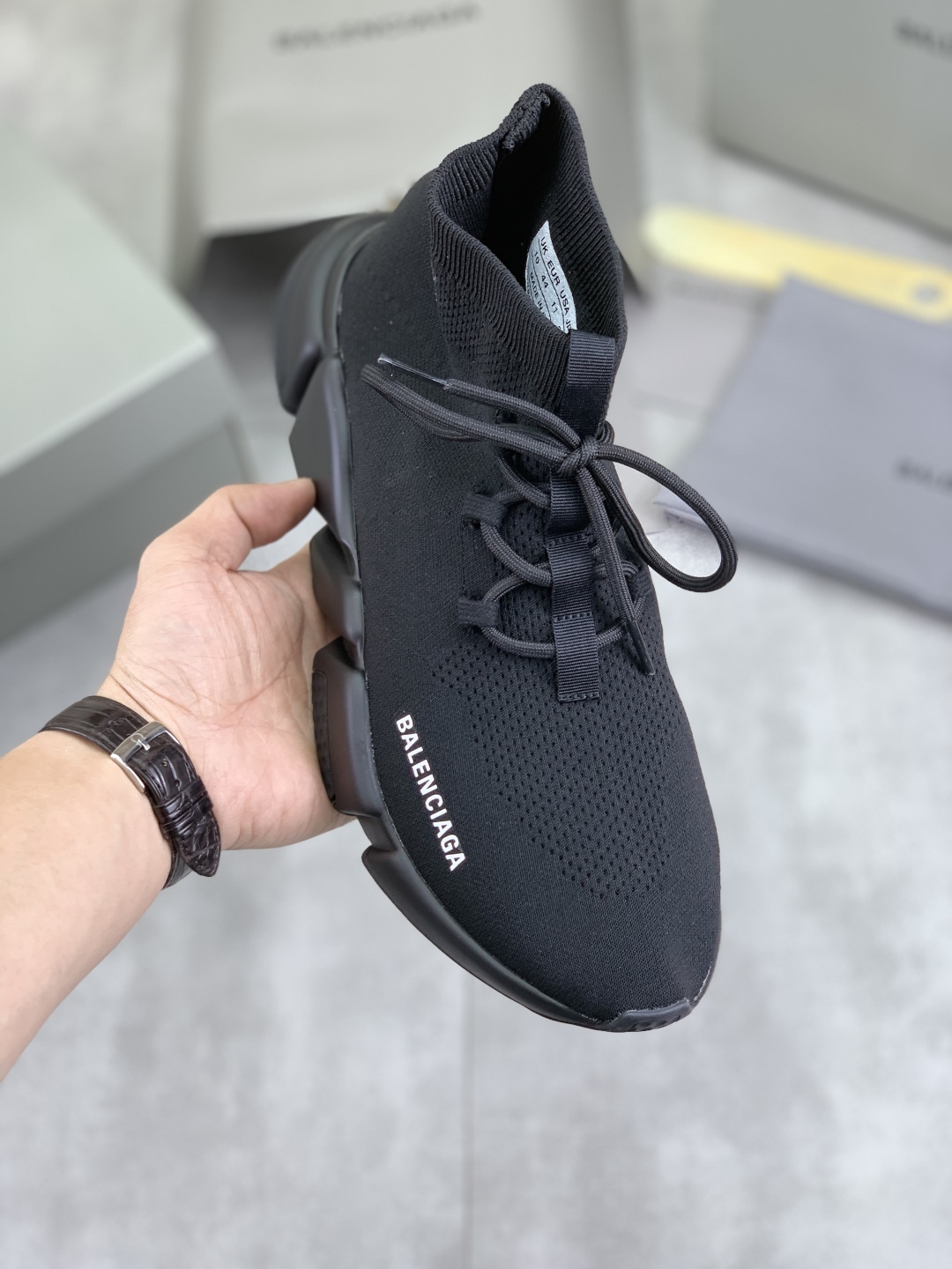 Balenciaga Speed 2.0 Black Knit Sock Sneakers - Enhanced Comfort & Style 2 cmp i1742572706725 8059 0 0