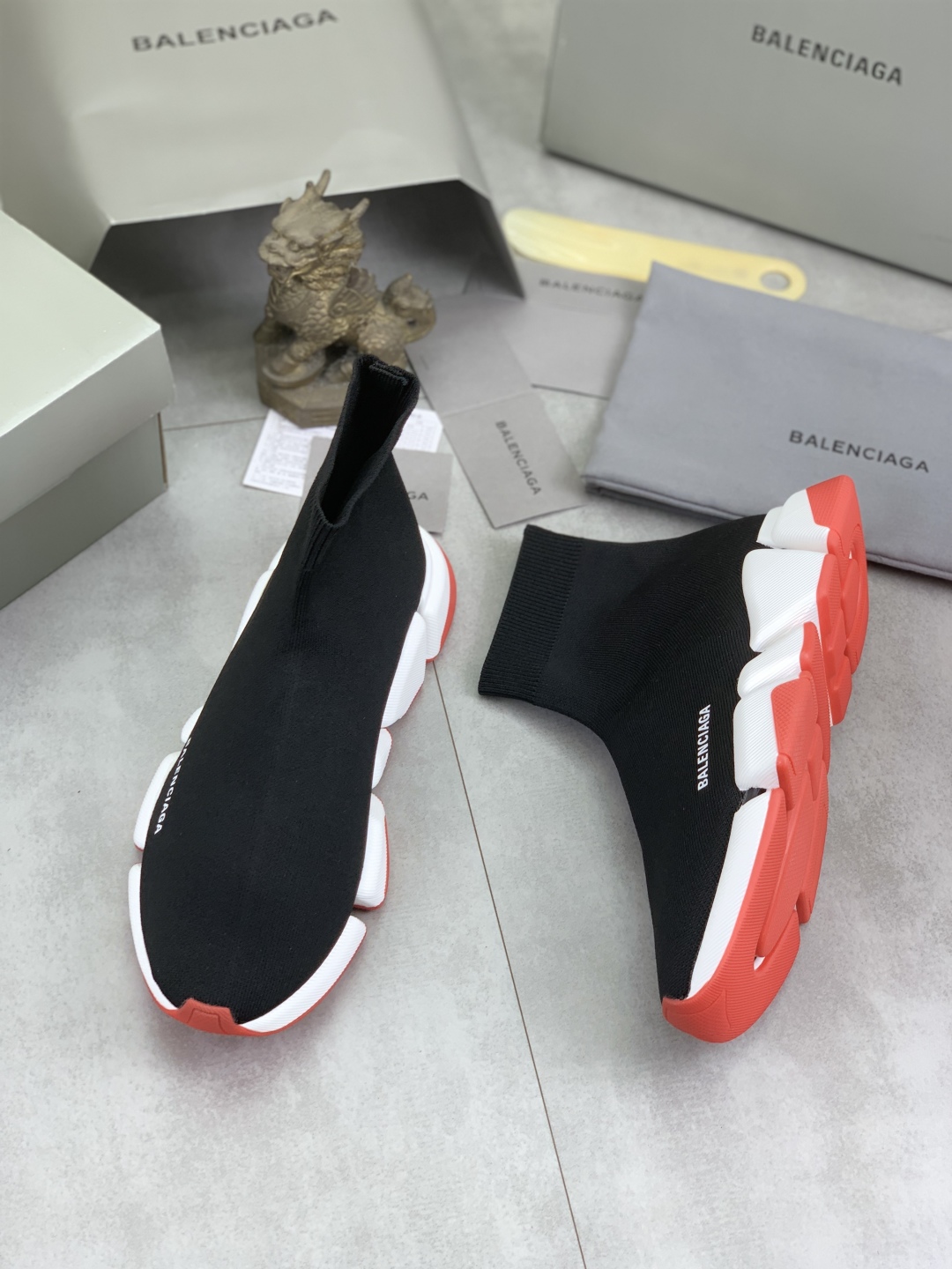 Balenciaga Speed 2.0 Black Knit Sock Sneakers - Comfortable & Stylish 4 cmp i1742572717362 7992 0 2