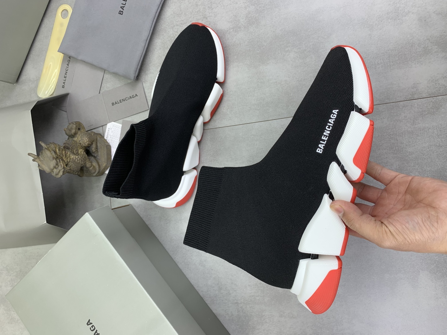 Balenciaga Speed 2.0 Black Knit Sock Sneakers - Comfortable & Stylish 7 cmp i1742572726482 6429 0 5