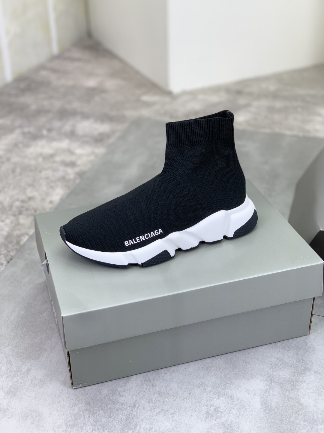 Balenciaga Speed 2.0 Black Knit Sock Sneakers - Ultimate Comfort and Style 5 cmp i1742572817228 7807 0 3