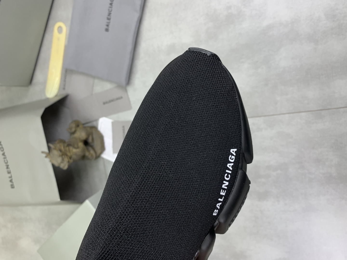 Balenciaga Speed 2.0 Black Knit Sock Sneakers, Sizes 35-46, Original Factory 6 cmp i1742572917229 2937 0 4