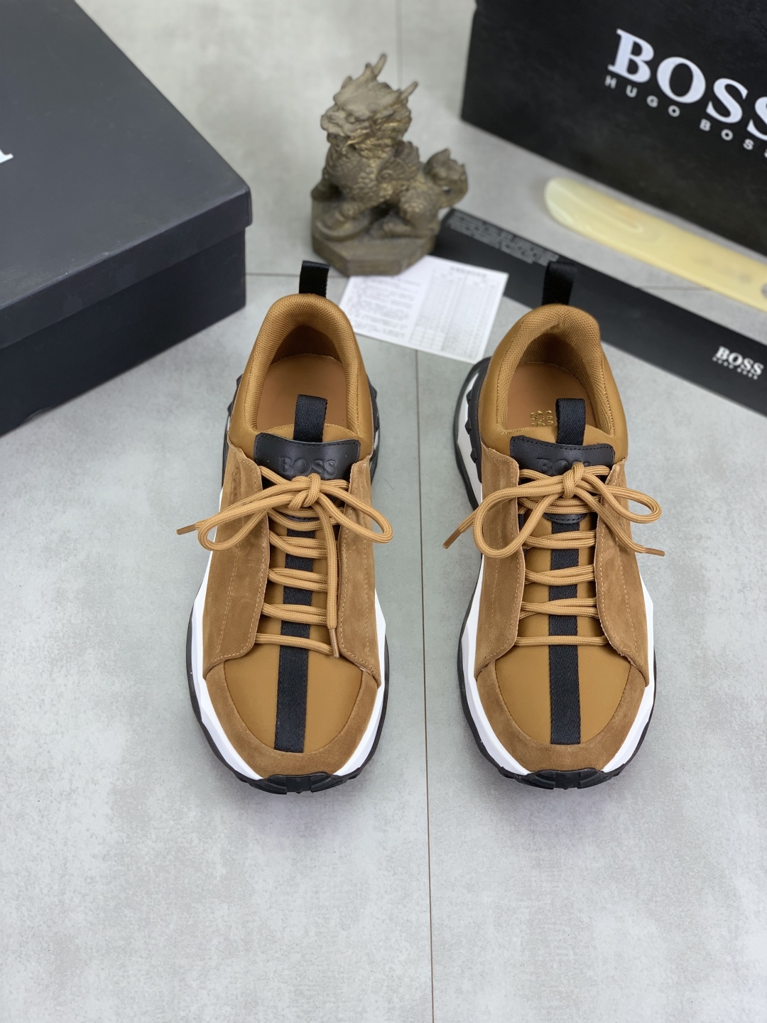 BOSS Men's Classic Lace-Up Casual Shoes - Original Design & Premium Quality 3 cmp i1742656703874 9654 0 1
