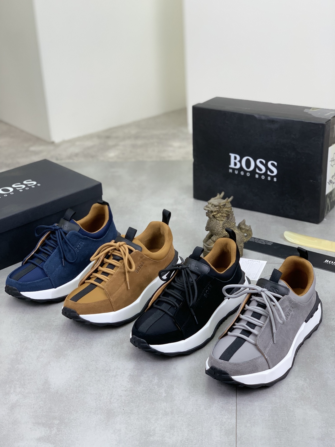 BOSS Men's Classic Lace-Up Casual Shoes - Original Design & Premium Quality 11 cmp i1742656714281 2553 0 9