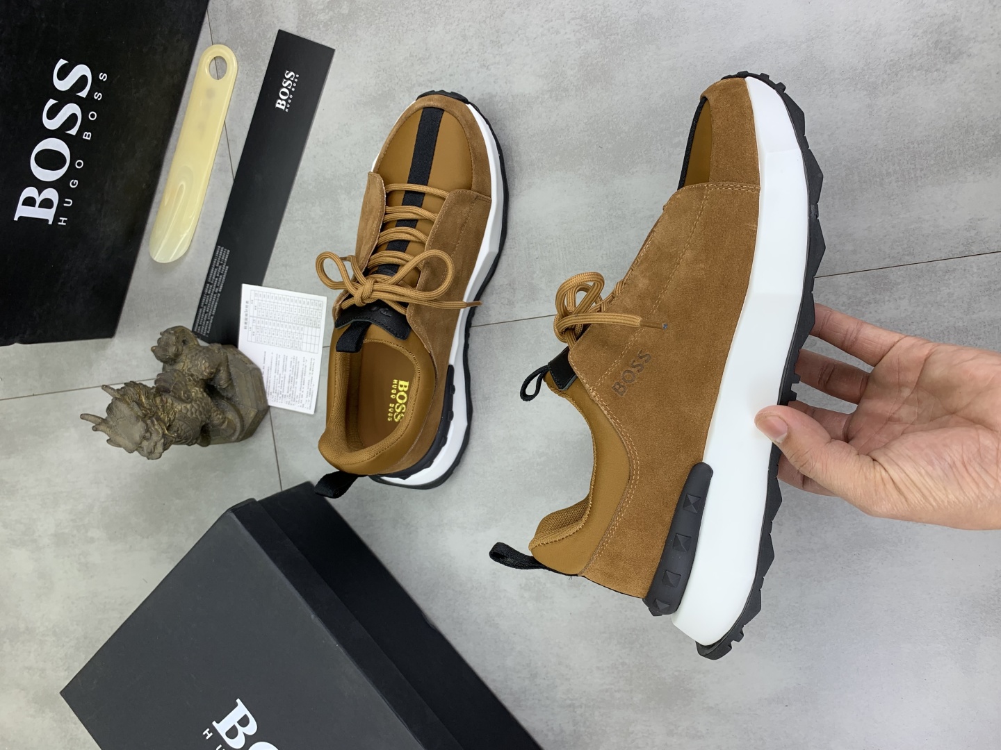 BOSS Men's Classic Lace-Up Casual Shoes - Original Design & Premium Quality 7 cmp i1742656715524 2628 0 5