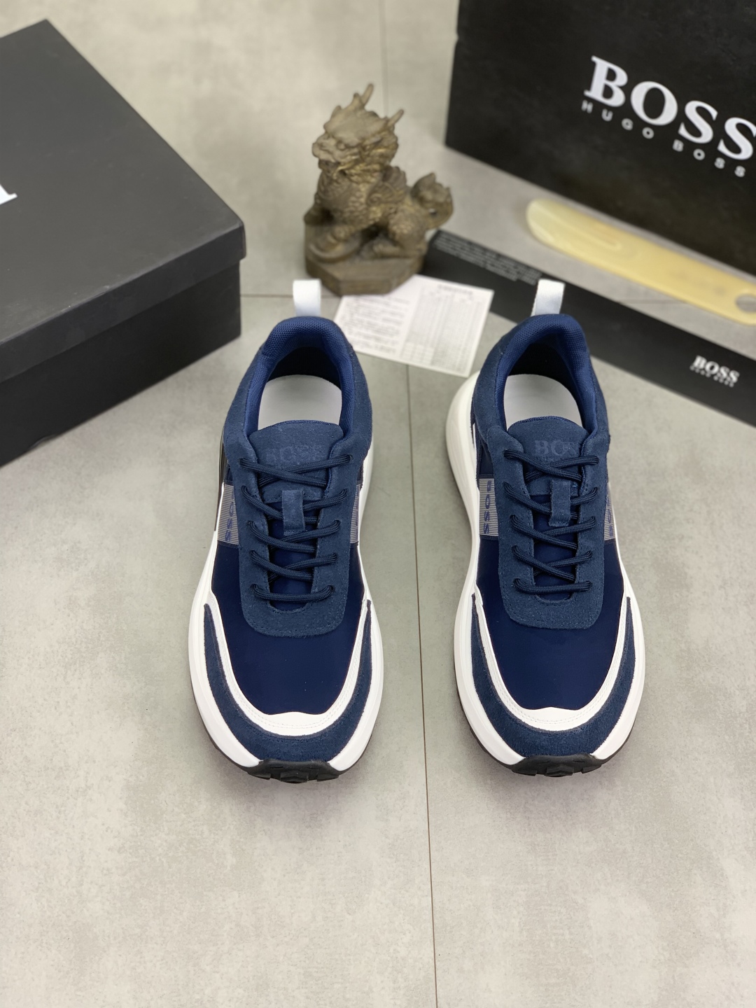 BOSS Classic Lace-Up Men's Sneakers - Premium Leather and Comfort 3 cmp i1742656822107 7288 0 1