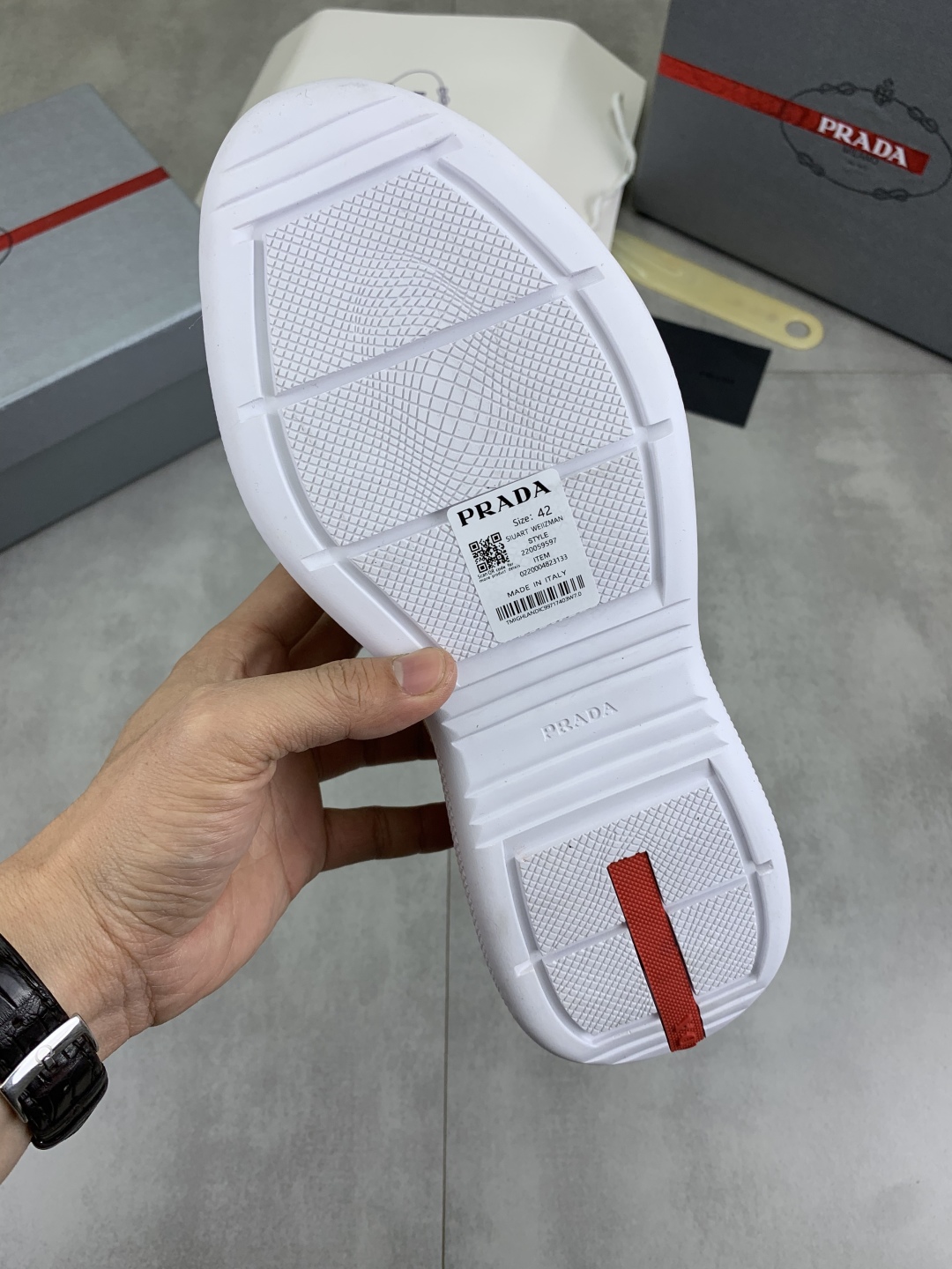 Prada Men's Suede Leather Lace-Up Sneakers in Tan - Italian Craftsmanship 10 cmp i1742657020274 8134 0 8