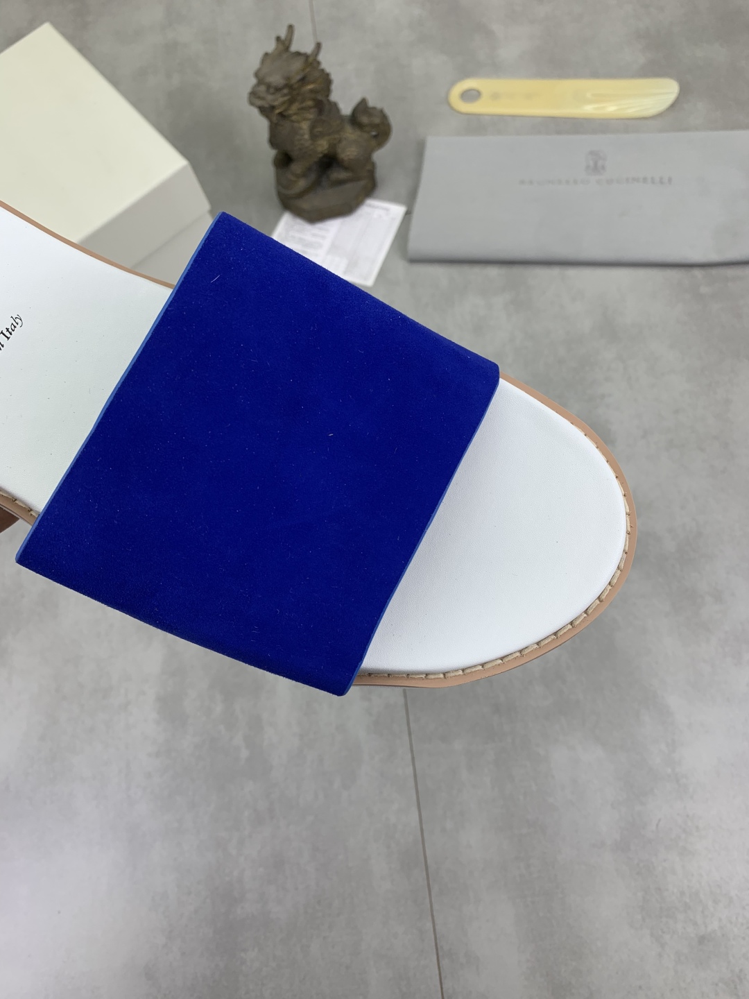 Precio de fábrica P170Brunello Cucinelli BC New Suede Slippers, 25ss Nueva colección Esta zapatilla 