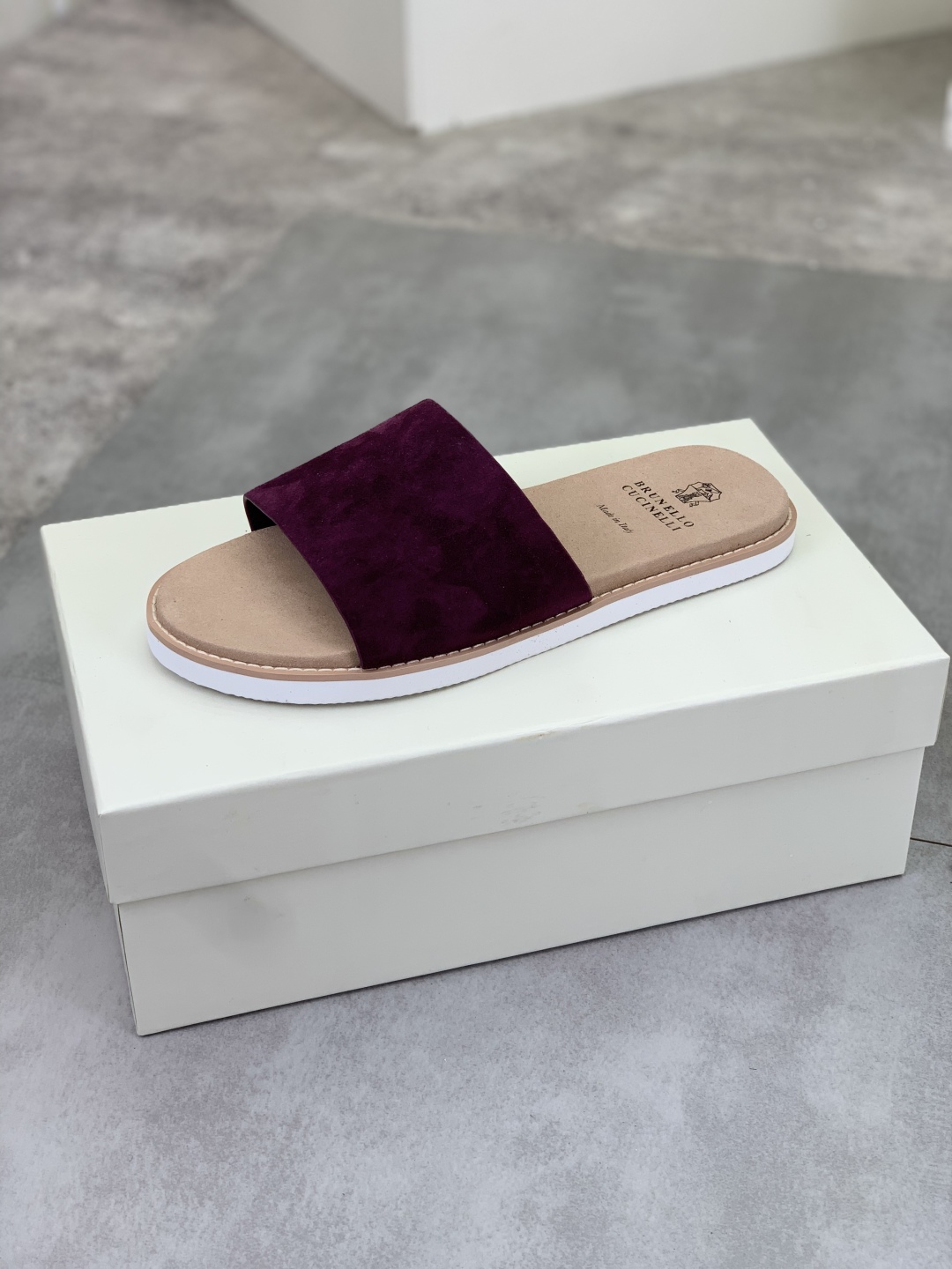 Precio de fábrica P170 Brunello Cucinelli BC Nuevas zapatillas de ante, 25ss Nueva colección ¡Esta s