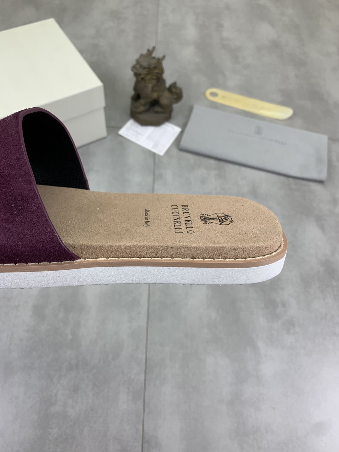 Precio de fábrica P170 Brunello Cucinelli BC Nuevas zapatillas de ante, 25ss Nueva colección ¡Esta s