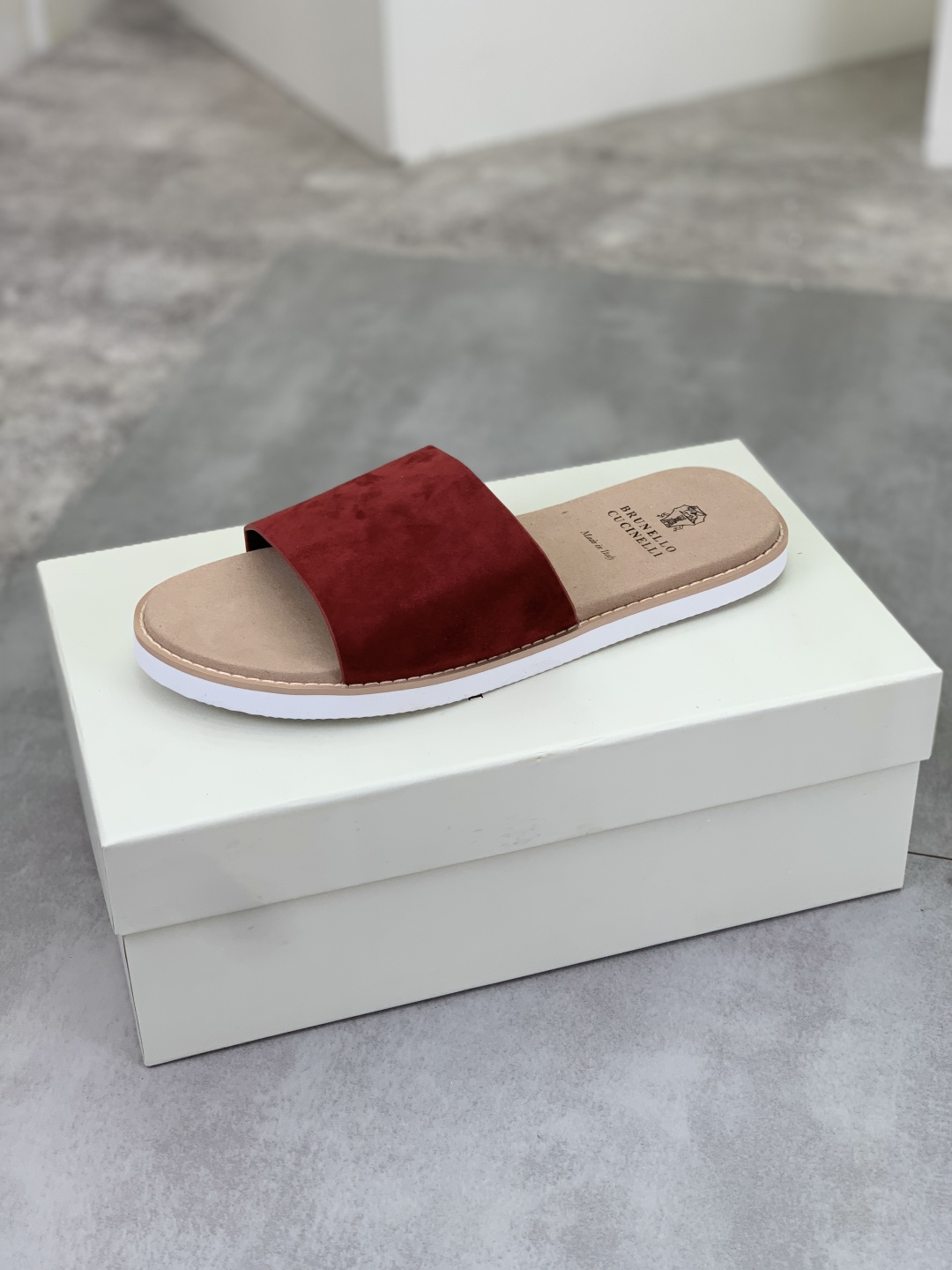 Precio de fábrica P170 Brunello Cucinelli BC Nuevas zapatillas de ante, 25ss Nueva colección ¡Esta s