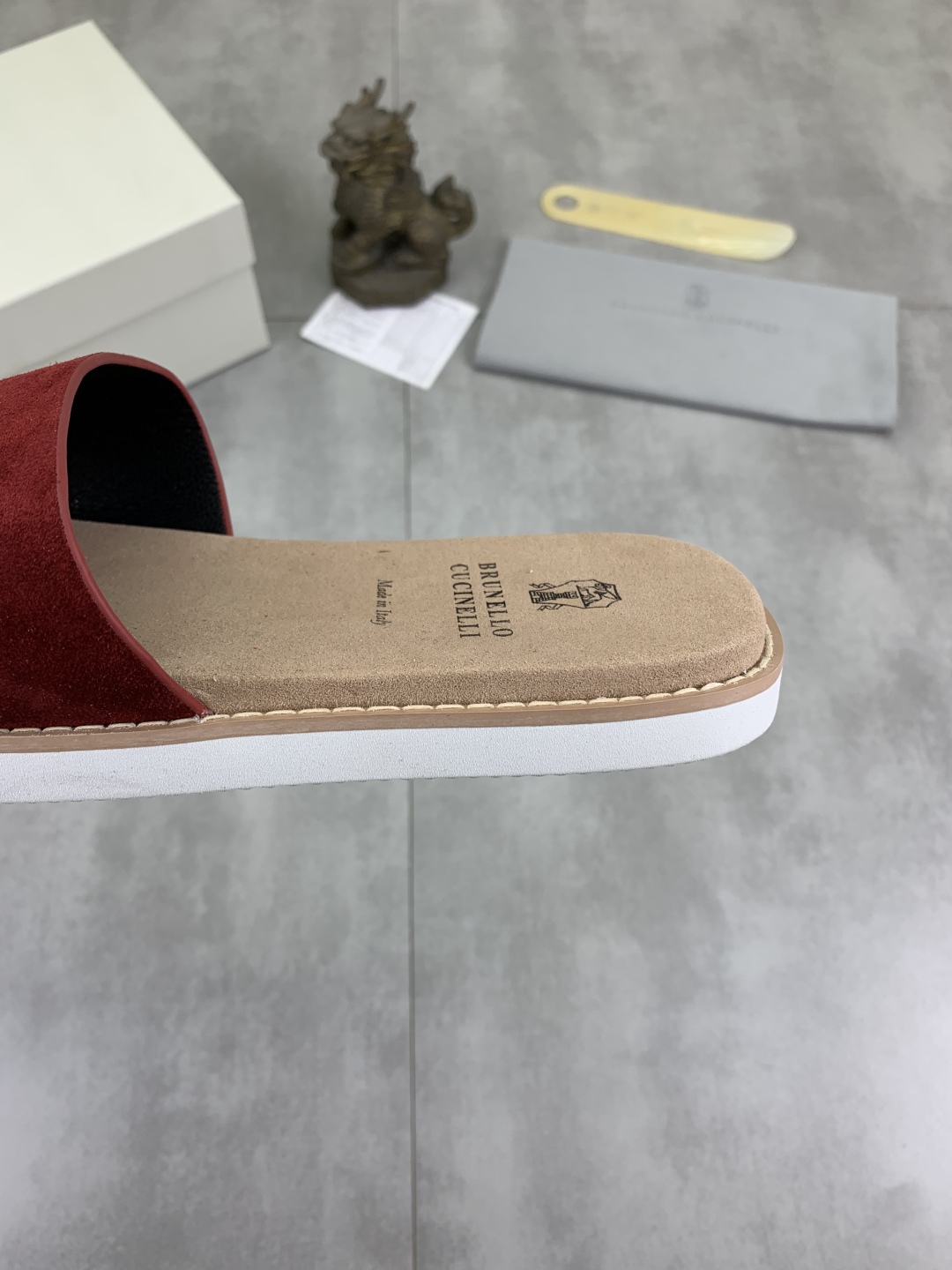 Precio de fábrica P170 Brunello Cucinelli BC Nuevas zapatillas de ante, 25ss Nueva colección ¡Esta s