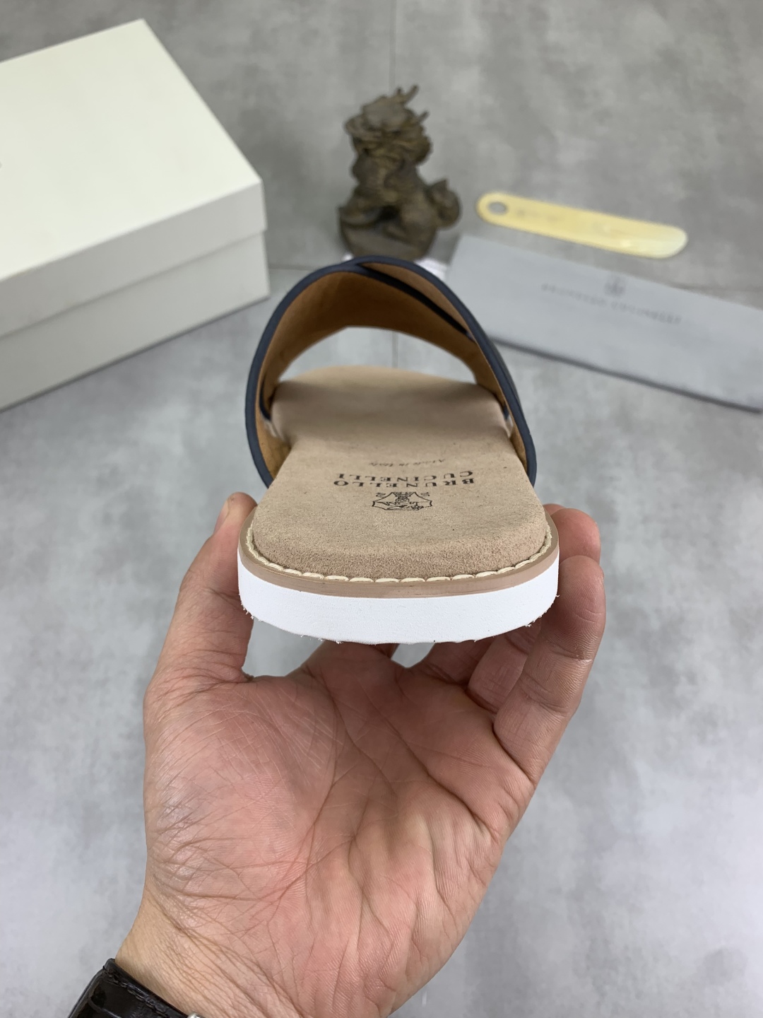 Brunello Cucinelli Leather Cross Strap Sandals - Classic Style, Ultimate Comfort 9 cmp i1742746834491 5238 0 7