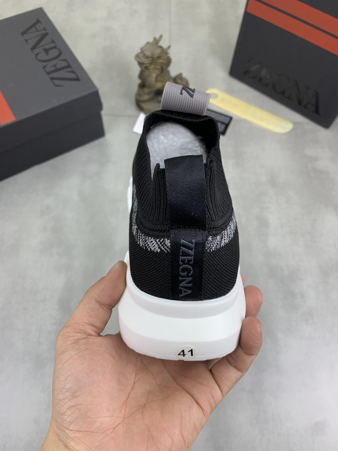 Precio de fábrica P200 Actual [ZEGNA] Zegna - Calidad de gama alta Original único Flying Weave Zapat