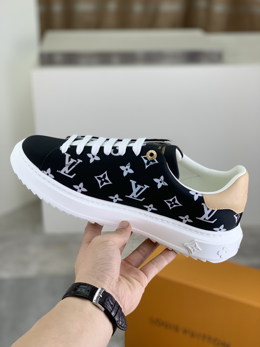 Louis Vuitton Time Out Sneakers: SS25 New Arrival, Classic Thick Sole Shoes 7 cmp i1743268528710 6049 0 5