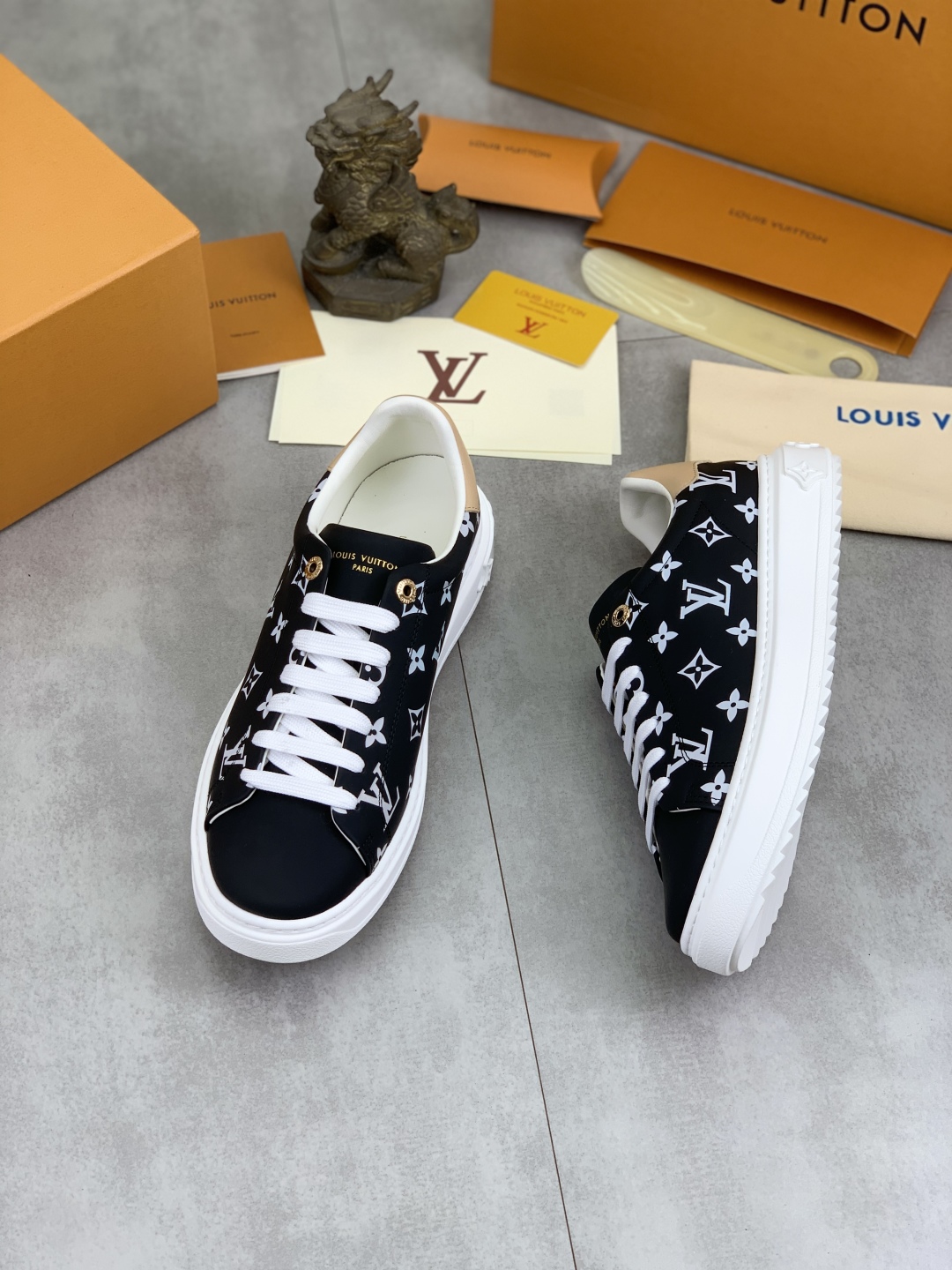 Louis Vuitton Time Out Sneakers: SS25 New Arrival, Classic Thick Sole Shoes 6 cmp i1743268531417 8944 0 4