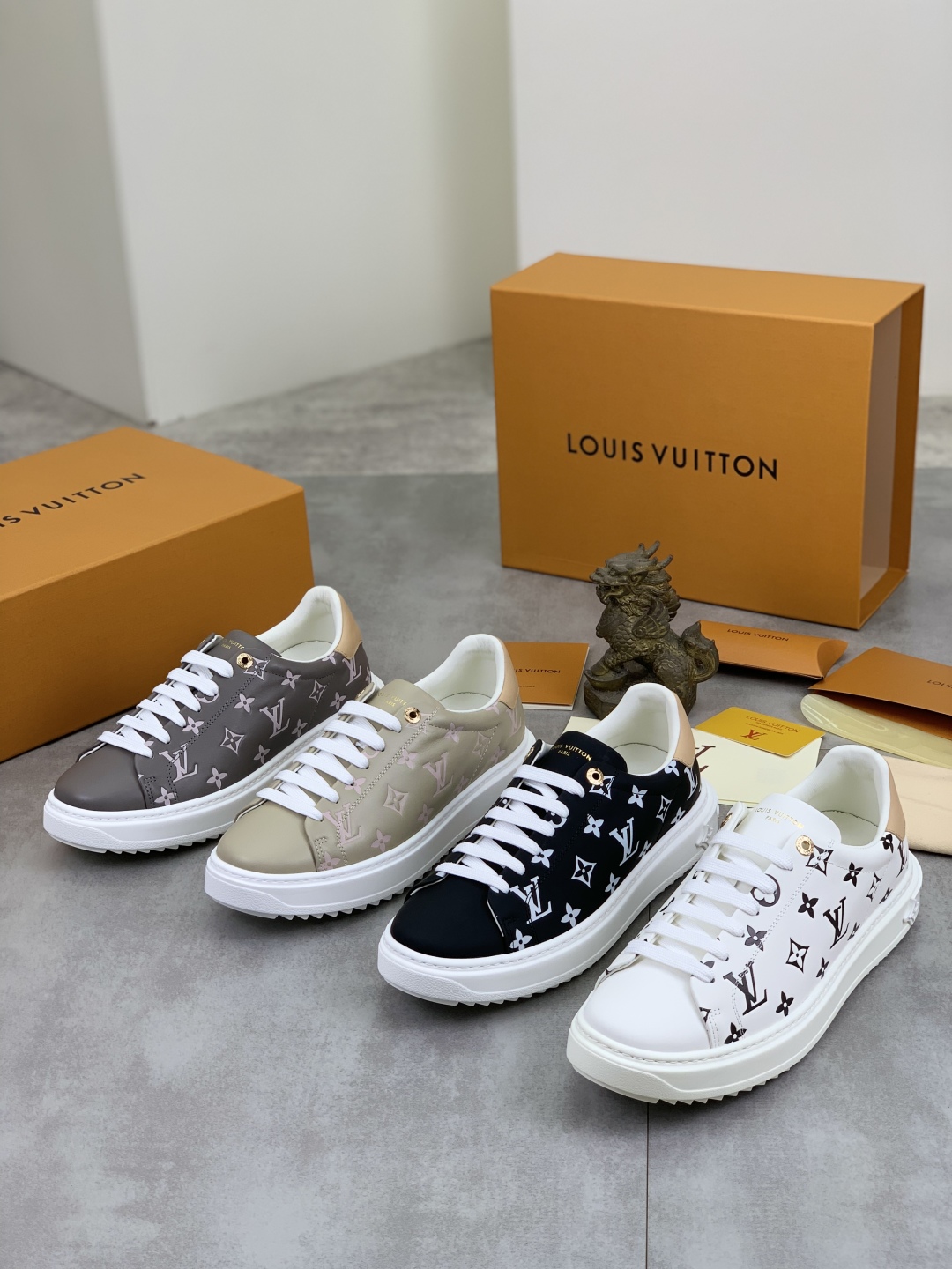 Louis Vuitton Time Out Sneakers: SS25 New Arrival, Classic Thick Sole Shoes 11 cmp i1743268531565 9490 0 9