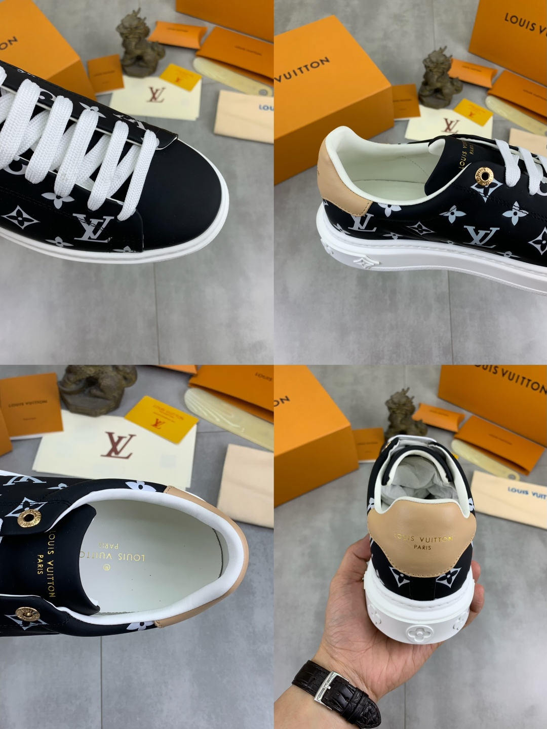 Louis Vuitton Time Out Sneakers: SS25 New Arrival, Classic Thick Sole Shoes 10 cmp i1743268536393 92 0 8