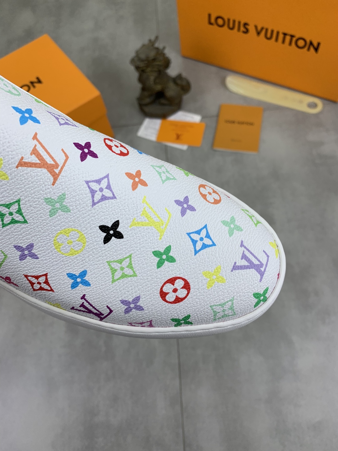 Louis Vuitton Multicolor Monogram Slip-On Sneakers, Luxurious and Stylish 6 cmp i1743269151160 2095 0 4
