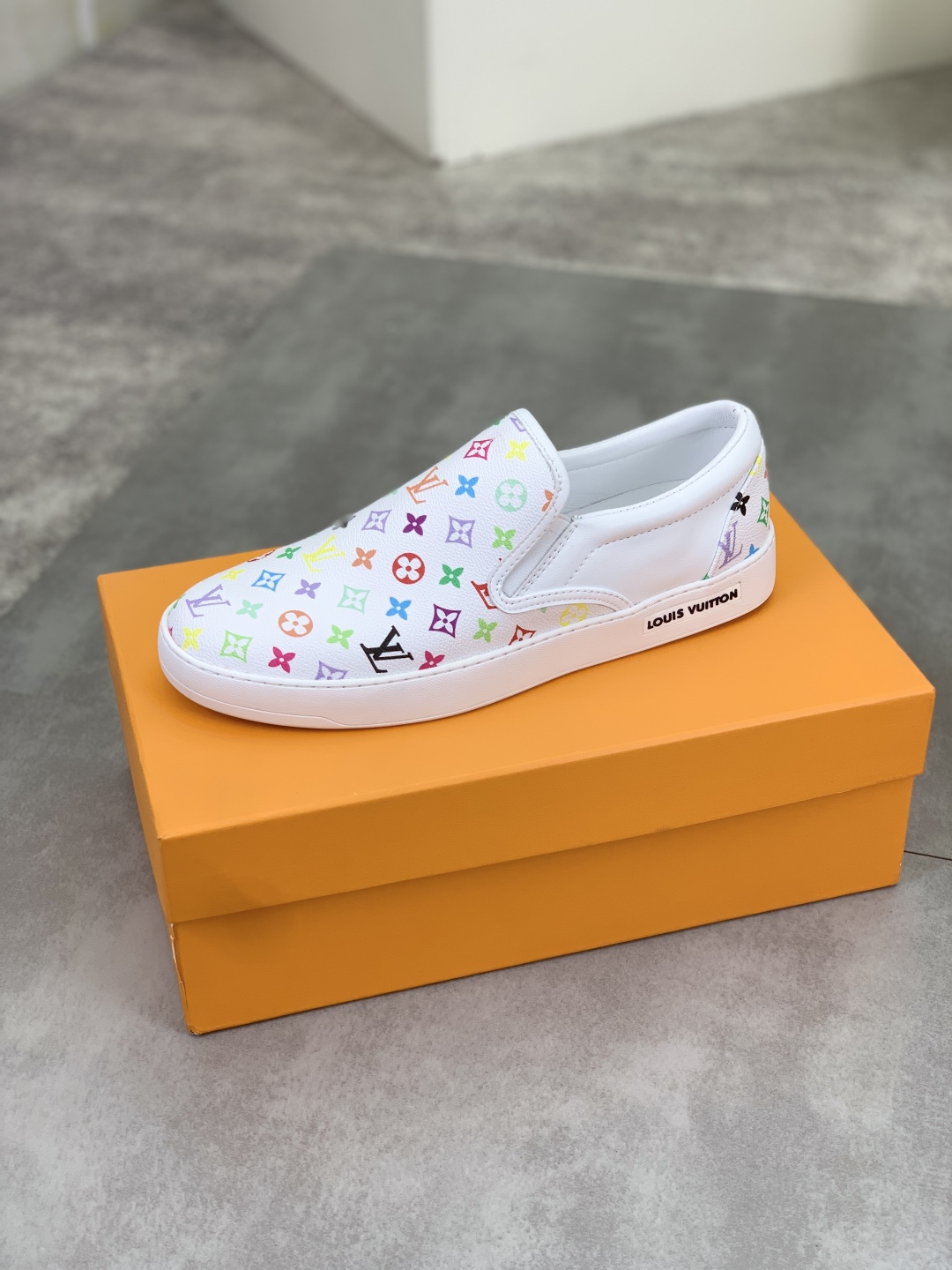 Louis Vuitton Multicolor Monogram Slip-On Sneakers, Luxurious and Stylish 5 cmp i1743269156005 8210 0 3