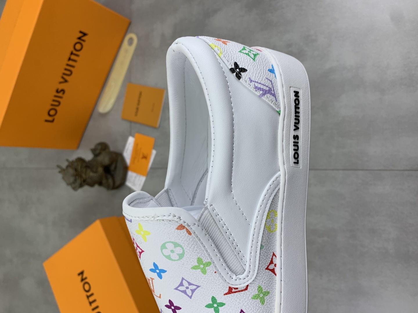 Louis Vuitton Multicolor Monogram Slip-On Sneakers, Luxurious and Stylish 8 cmp i1743269156954 5757 0 6