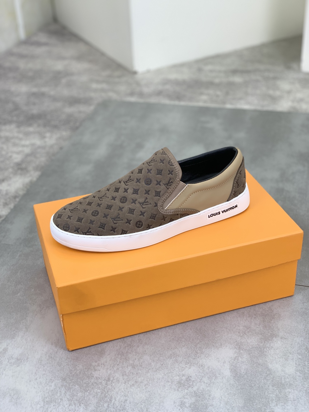 Louis Vuitton Classic Slip-On Sneakers in Brown Monogram, Sizes 38-44 18 cmp i1743269237174 7369 0 3