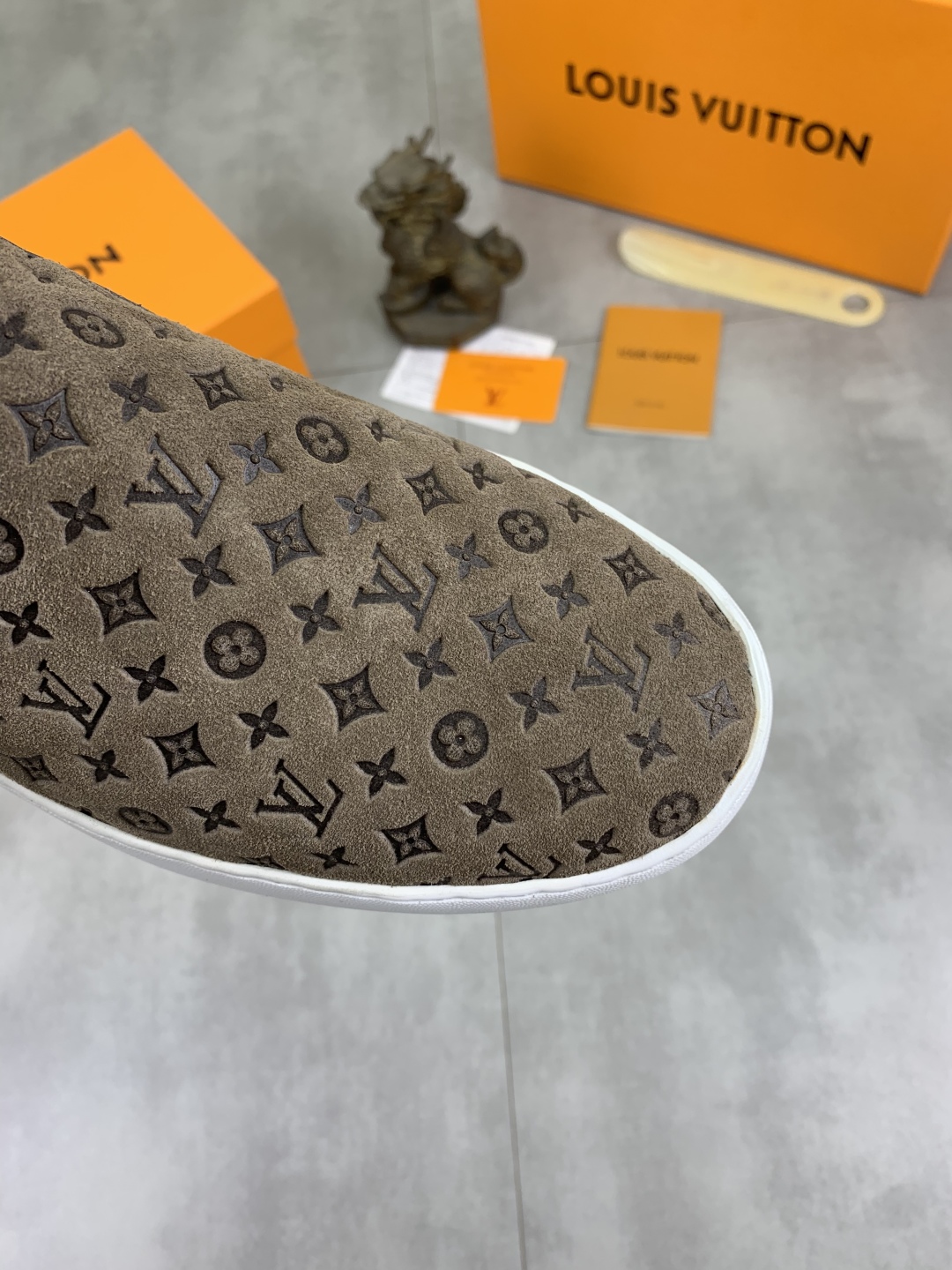Louis Vuitton Classic Slip-On Sneakers in Brown Monogram, Sizes 38-44 19 cmp i1743269240916 7447 0 4