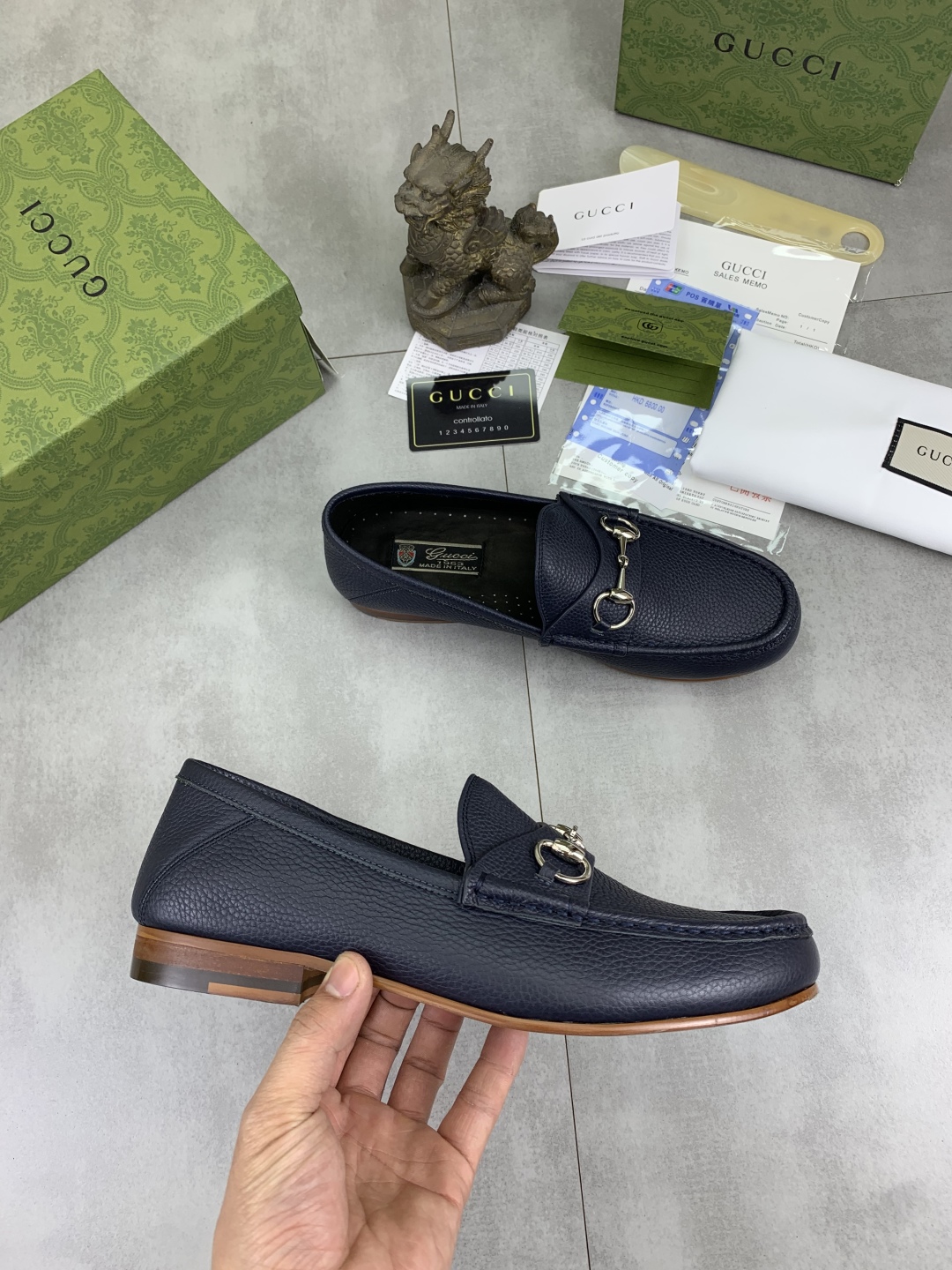 Gucci Men's Leather Loafers with Horsebit Detail - Business Casual Shoes 7 cmp i1743415870800 1733 0 5