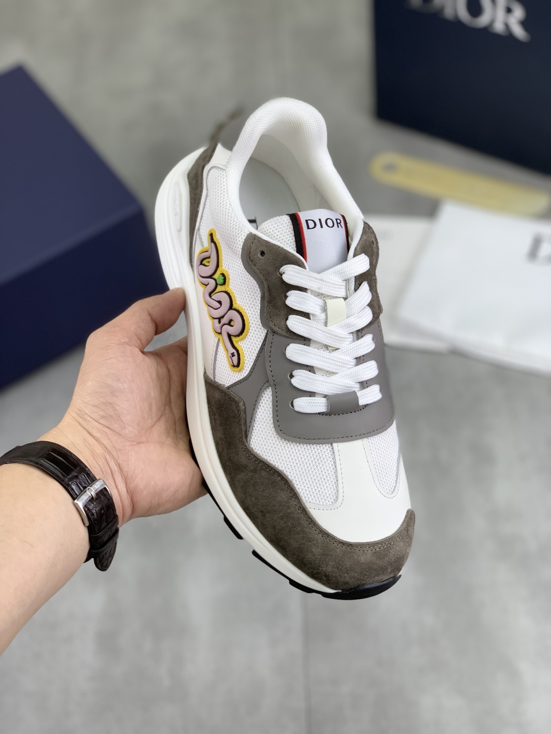 Dior Snake Year Limited Edition Sneakers - Classic Style, Ultimate Comfort 1 Dior Snake Year Limited Edition Sneakers - Classic Style, Ultimate Comfort